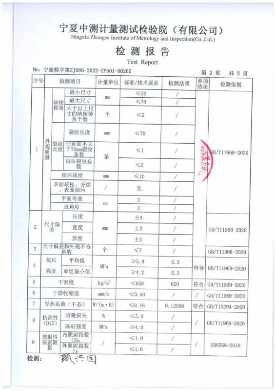 產(chǎn)品檢測(cè)報(bào)告(600 240 100)A5.0 B06